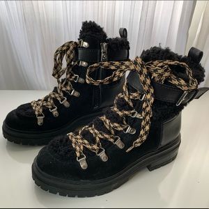 Sam Edelman Circus boots sz 7 in black. Like new